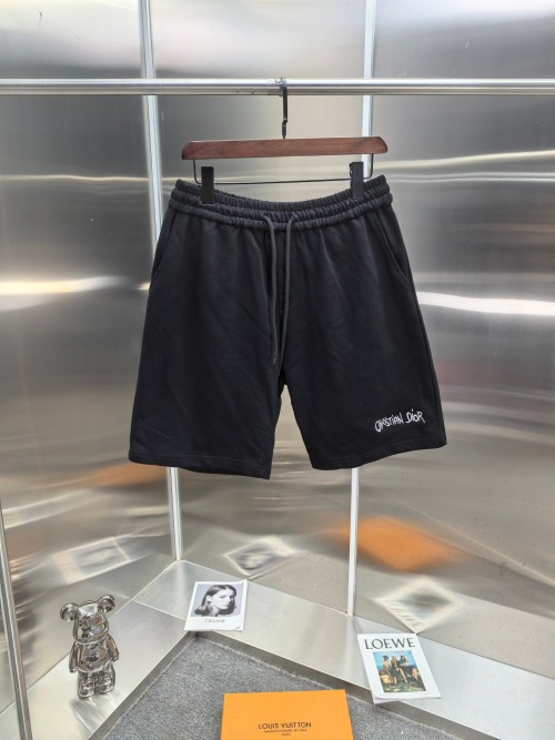 Dior 25SS Spring/Summer Printed Shorts - Premium Cotton, Unisex Design 1 Dior 25SS Spring/Summer Printed Shorts - Premium Cotton, Unisex Design