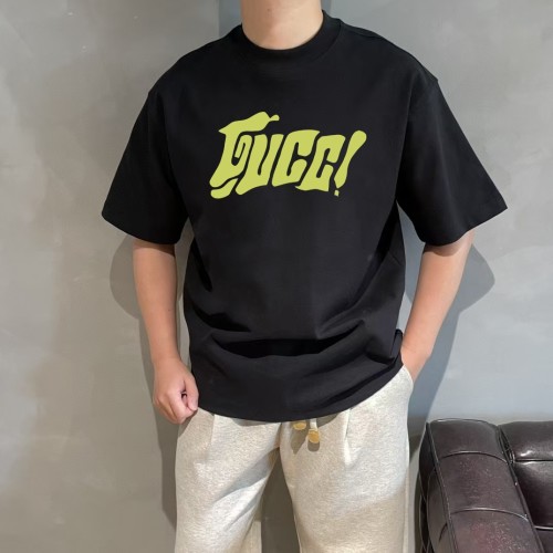 Gucci 25SS Designer Graphic Print Cotton T-Shirt - Unisex Style 1 Gucci 25SS Designer Graphic Print Cotton T-Shirt - Unisex Style