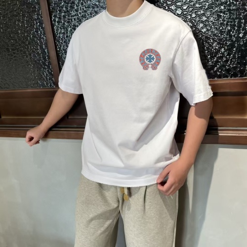 Chrome Hearts 25ss Designer Printed Crew Neck Short Sleeve T-Shirt