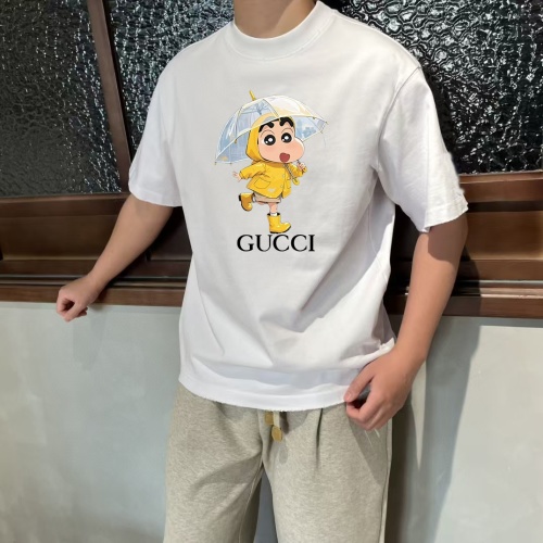 Gucci T-shirt met Cartoon Print - Stijlvolle Unisex Zomer T-shirt 1 Gucci T-shirt met Cartoon Print - Stijlvolle Unisex Zomer T-shirt