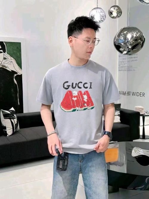 Gucci 25SS Designer Printed Crew Neck Short Sleeve T-Shirt 1 Gucci 25SS Designer Printed Crew Neck Short Sleeve T-Shirt