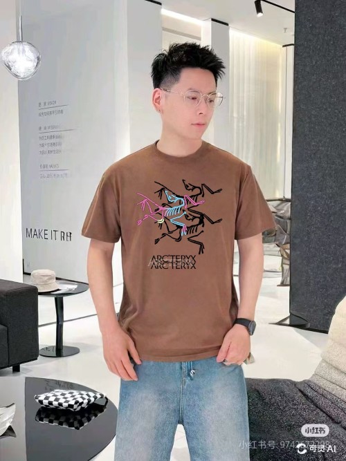 Arc'teryx 25SS Designer Graphic Print Crew Neck Short Sleeve T-Shirt 1 Arc'teryx 25SS Designer Graphic Print Crew Neck Short Sleeve T-Shirt
