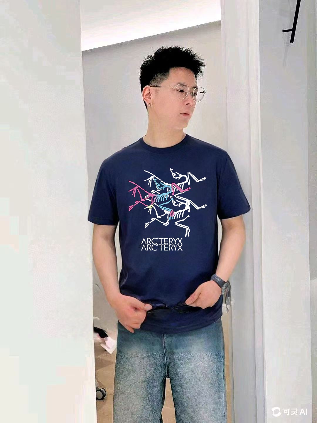 Arc'teryx Graphic Print Cotton T-Shirt - Unisex Streetwear Style 3 a1747221967074 4438
