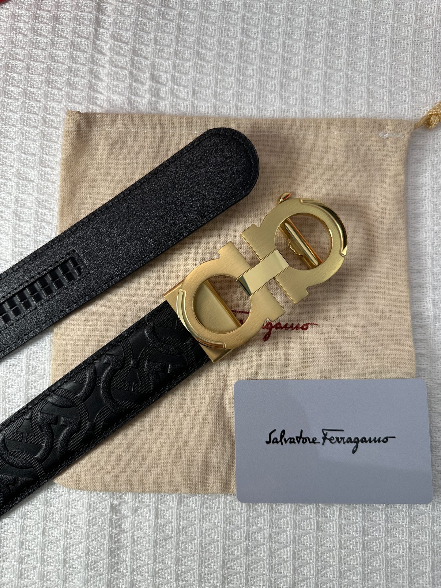 [Ferragamo Belts]Ferragamo new high-quality 3.5 automatic buttoned calfskin Th