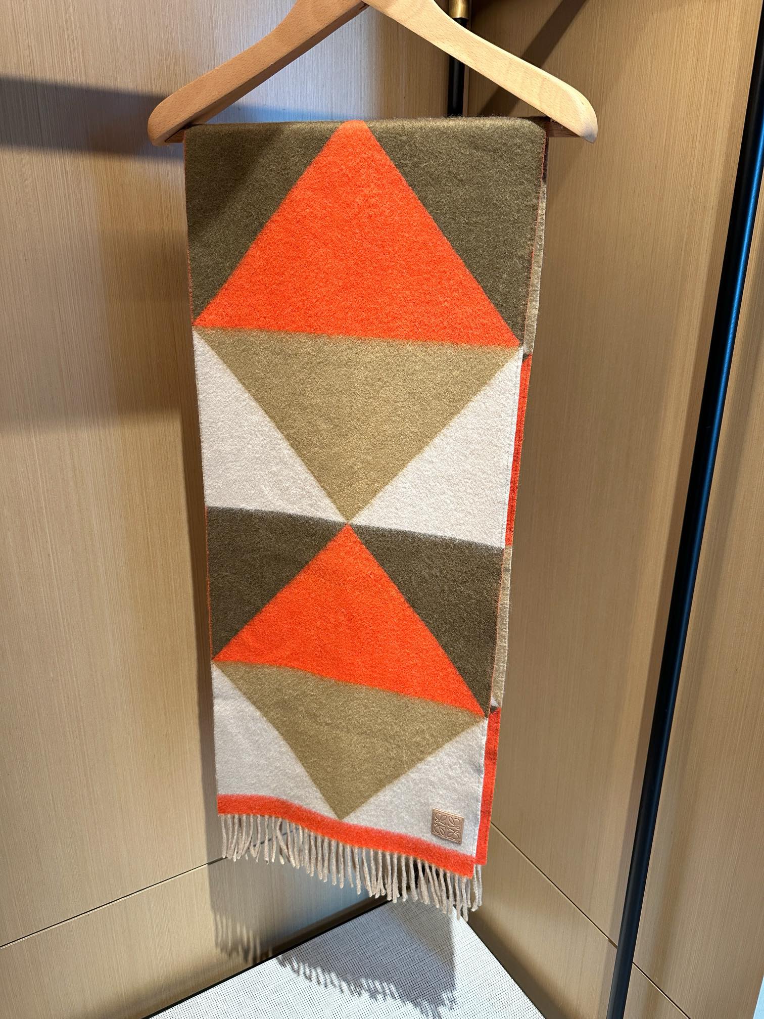 woolHigh weight and thick scarf 🧣 There is no problem with tying, it is - Scarf 6