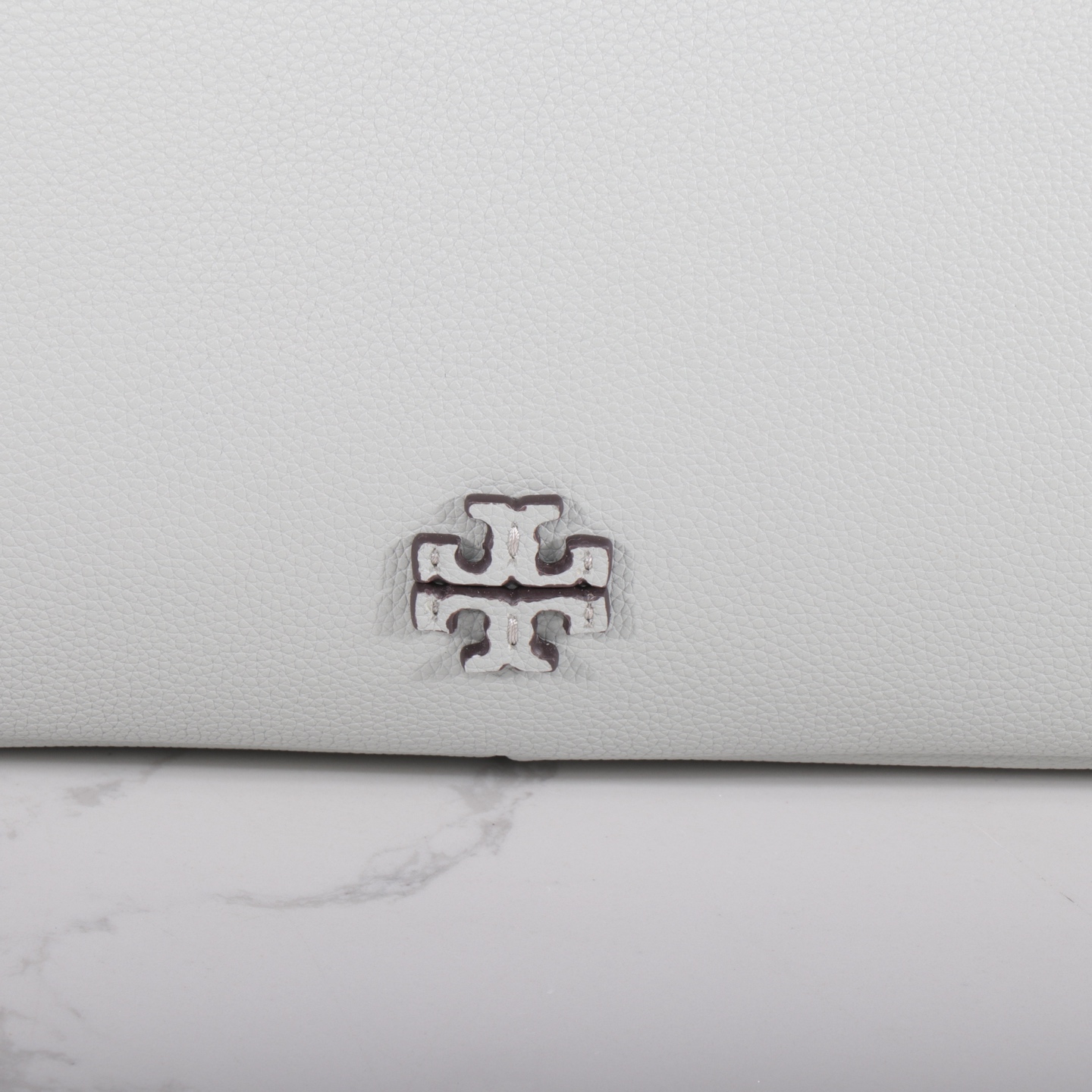 Tory Burch TB汤丽柏琦女士休闲百搭单肩购物袋 腋下包 荔枝纹牛皮