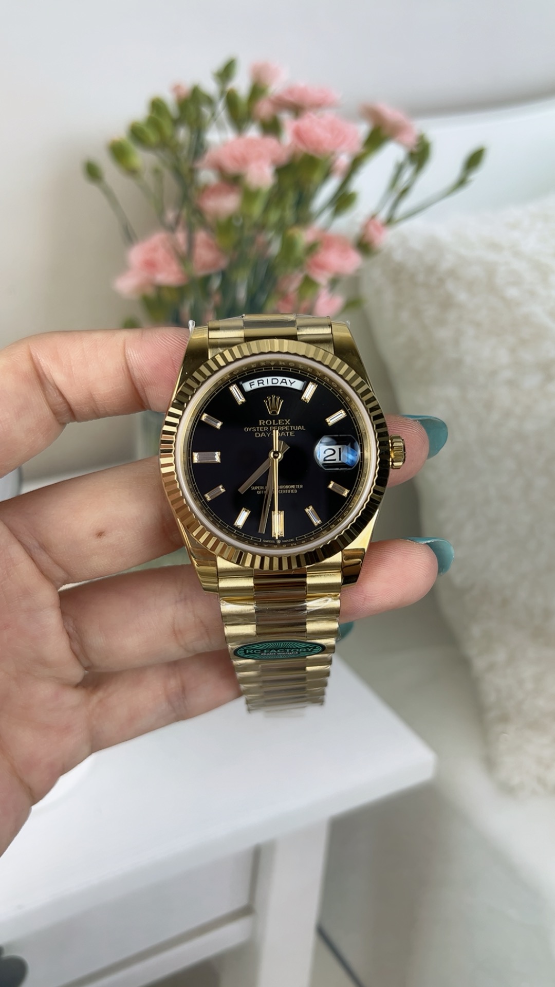 NO:541671,RC black rock sugar counterweight dd,19860909RC 黑冰糖 配重dd,,Watch