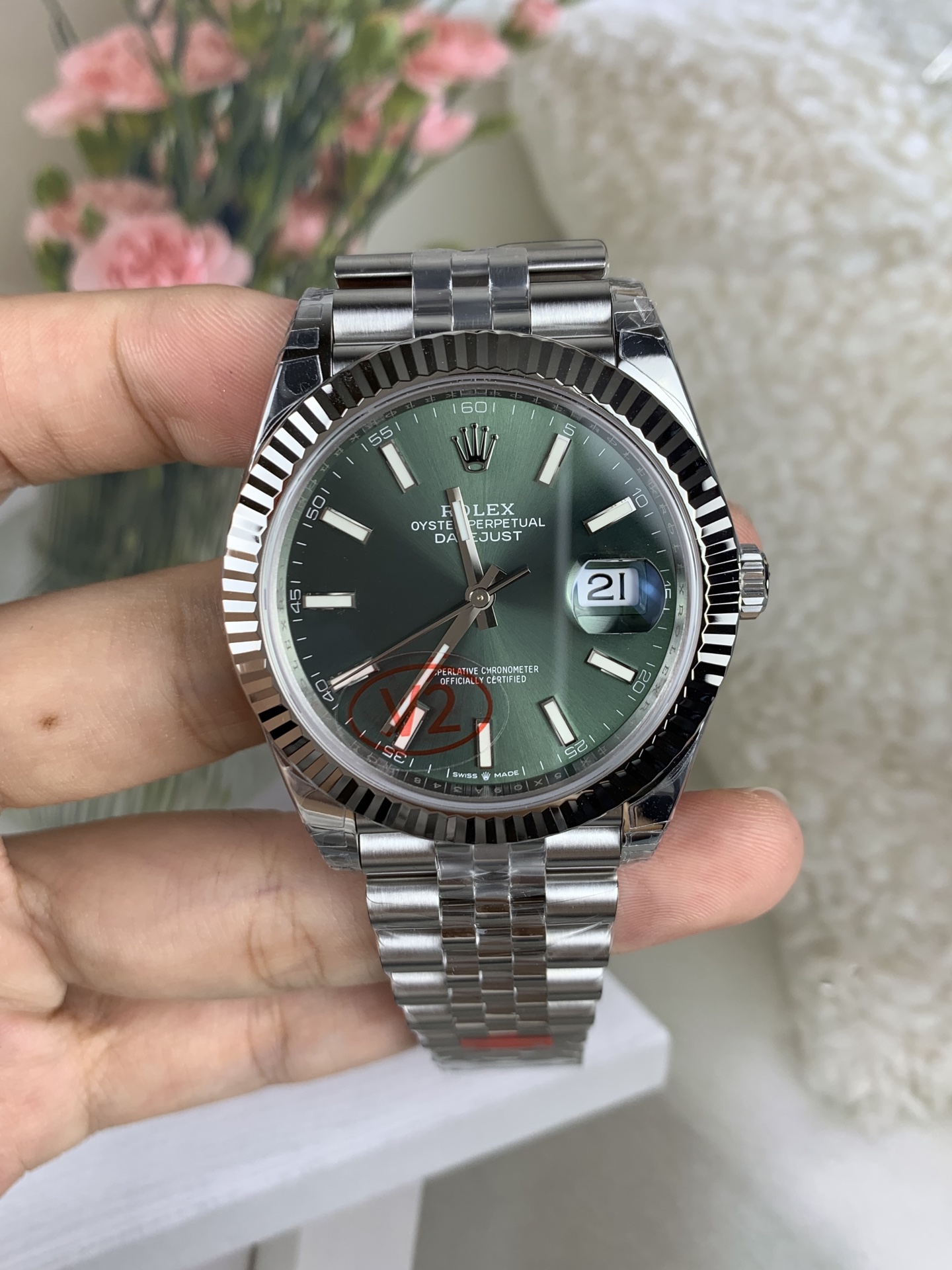 NO:553126,VS Green Log V2,19860909VS 绿日志 V2,,Watch