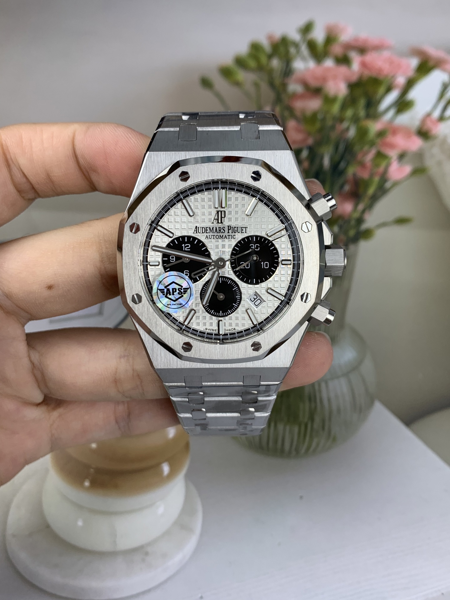 NO:553142,as Audemars Piguet 26331 White Panda,,audemars19860909as 爱彼26331 白熊猫,,audemars,Watch