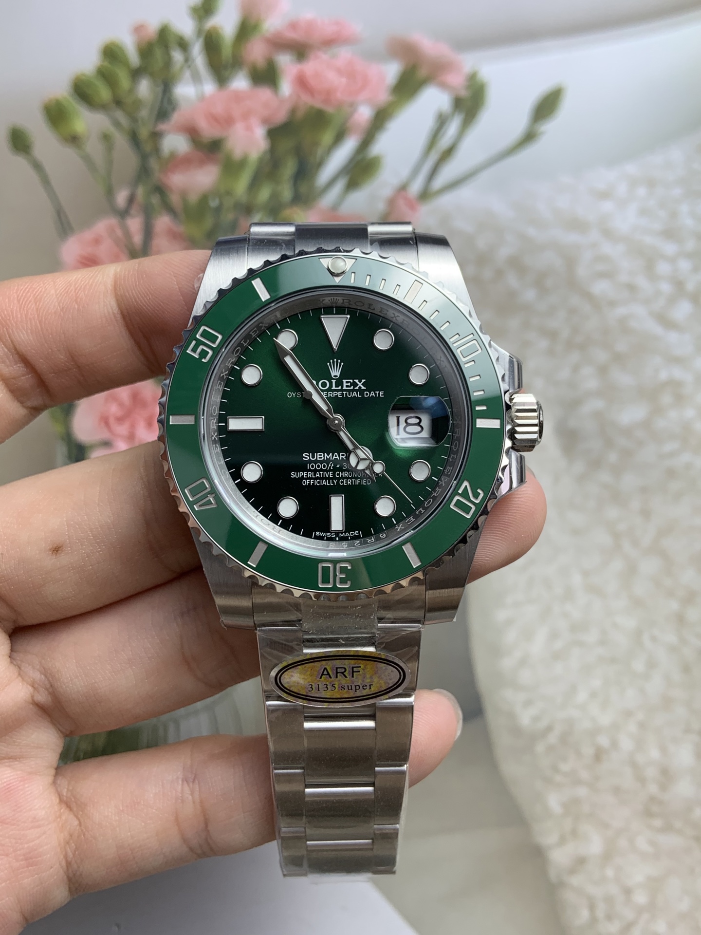 NO:553146,arf Green Water Ghost Dandong,19860909arf 绿水鬼 丹东,,Watch