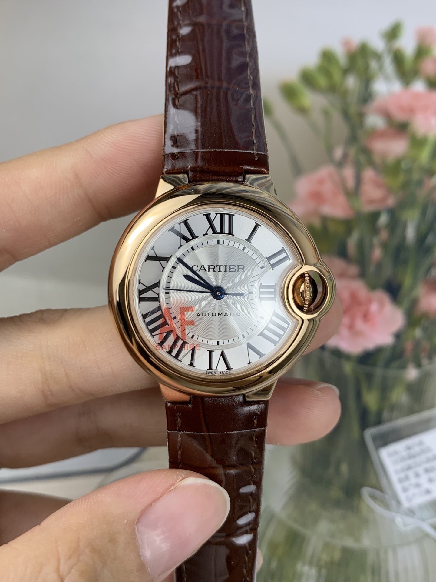 NO:553130,af gold balloon,19860909af 间金气球,,Watch