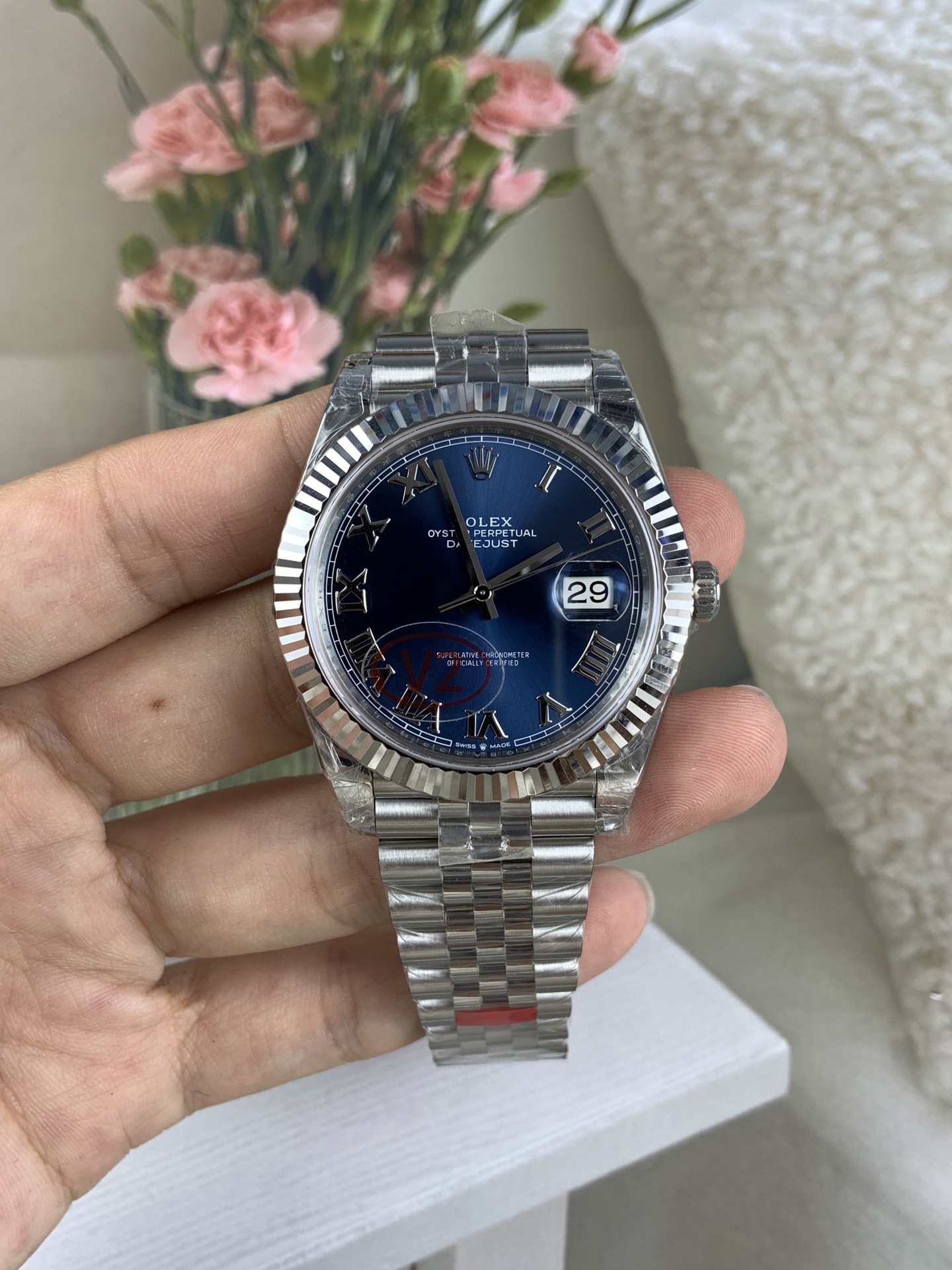 NO:553351,VS Blue Plate Roma v2 Dandong Machine,19860909VS 蓝盘罗马 v2 丹东机,,Watch