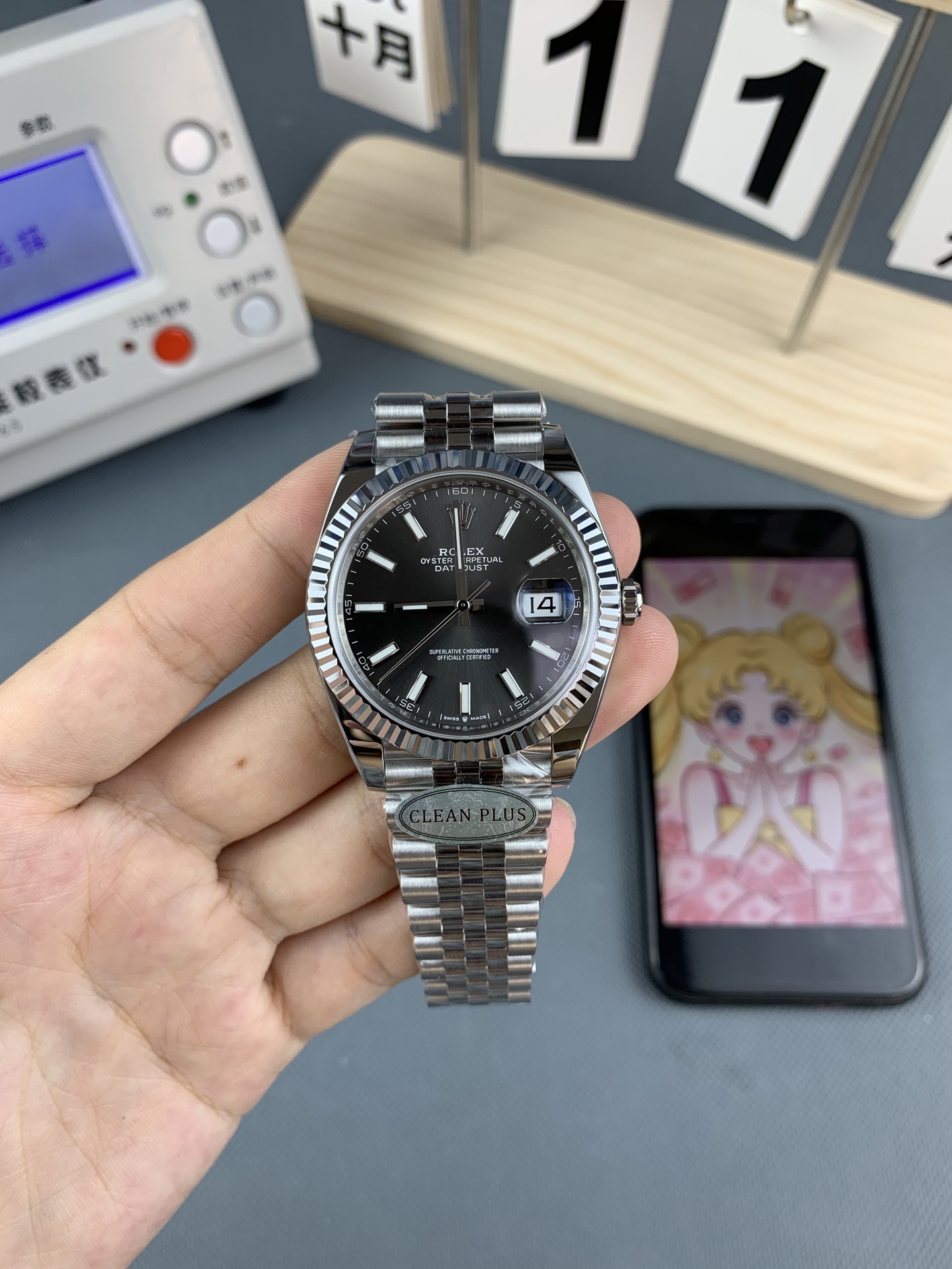 NO:553359,C factory gray log,19860909C厂 灰日志,,Watch