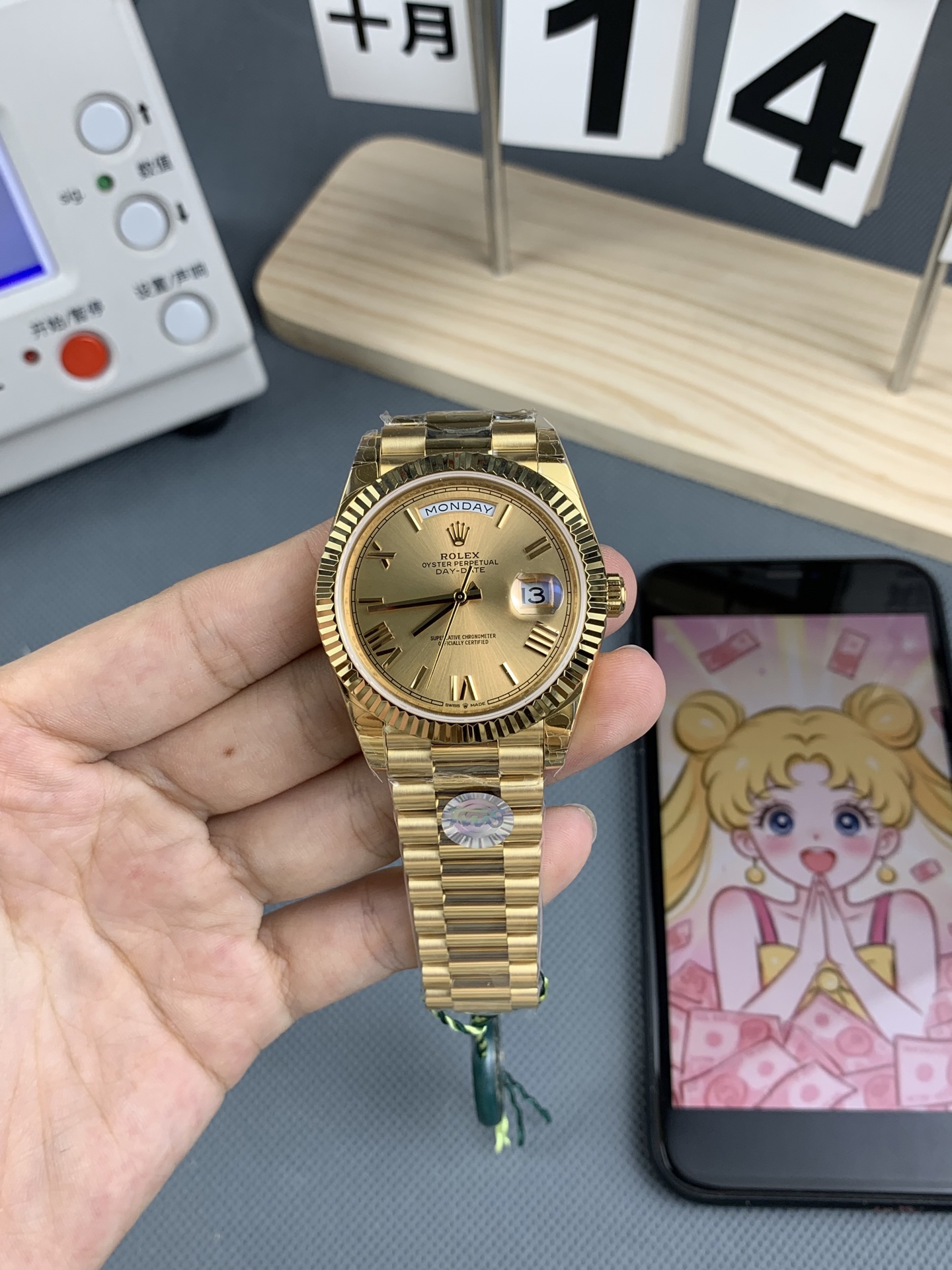 NO:553314,tws golden roman noodles gold dd,19860909tws 金色罗马面 金 dd,,Watch