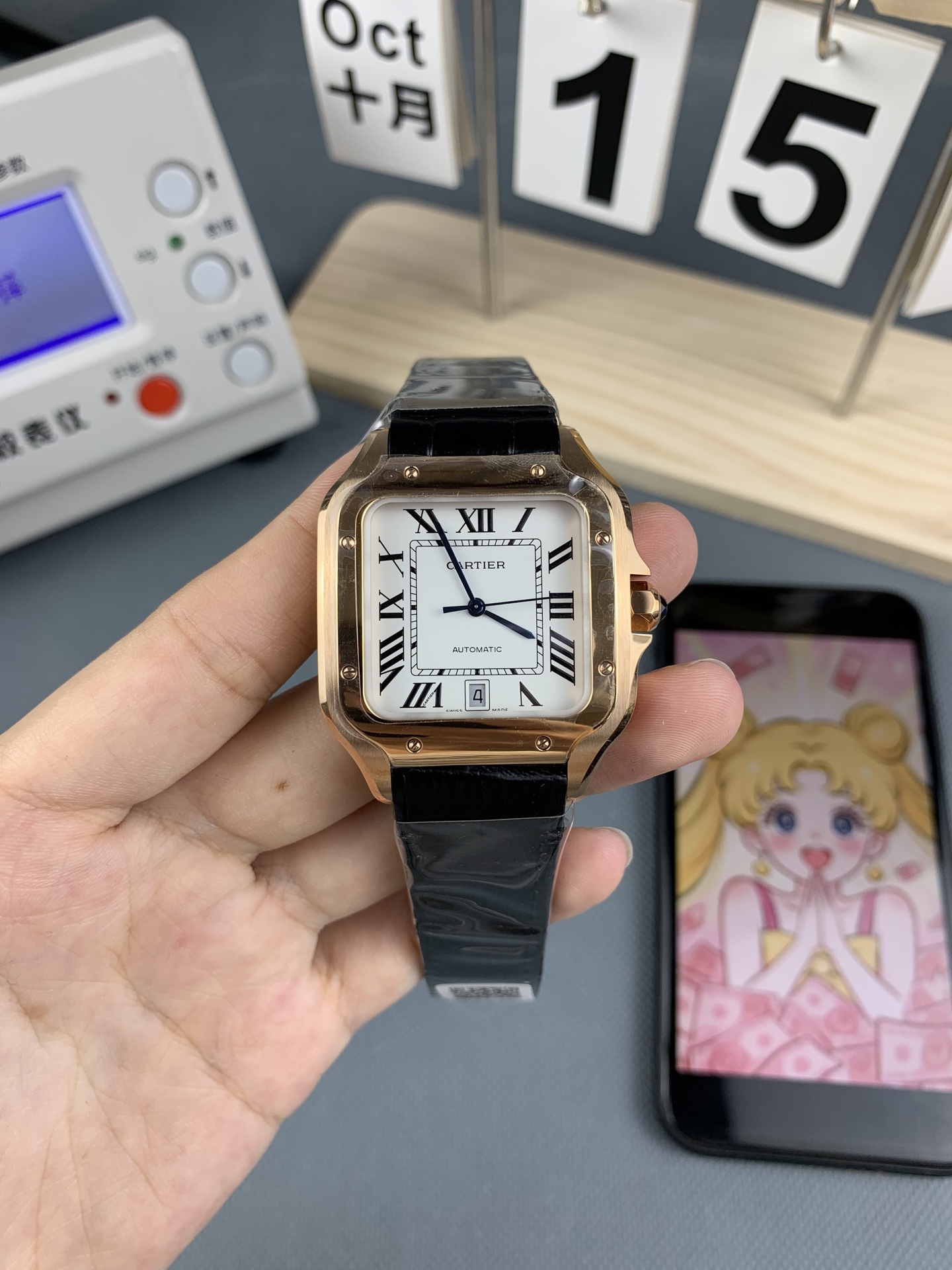 NO:553404,AF Santos Rose,19860909AF 山度士 玫,,Watch