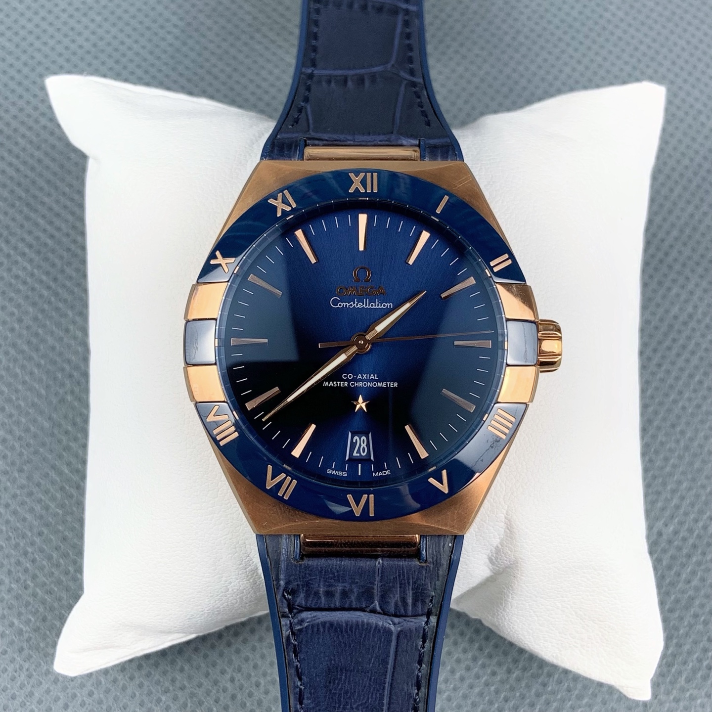 NO:641430,VS constellation between gold and blue,19860909VS 星座 间金蓝,,Watch