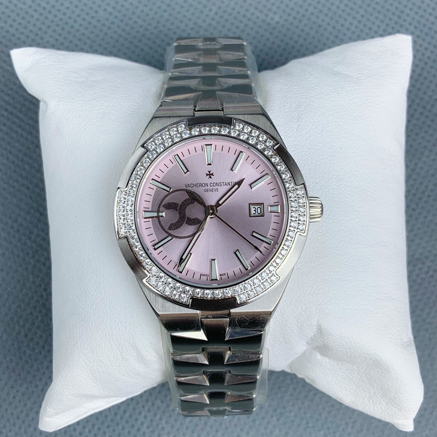 NO:641431,CC Vacheron Constantin across the world pink diamond,vacheron19860909CC 江诗丹顿 纵横四海 粉钻,,vacheron,Watch