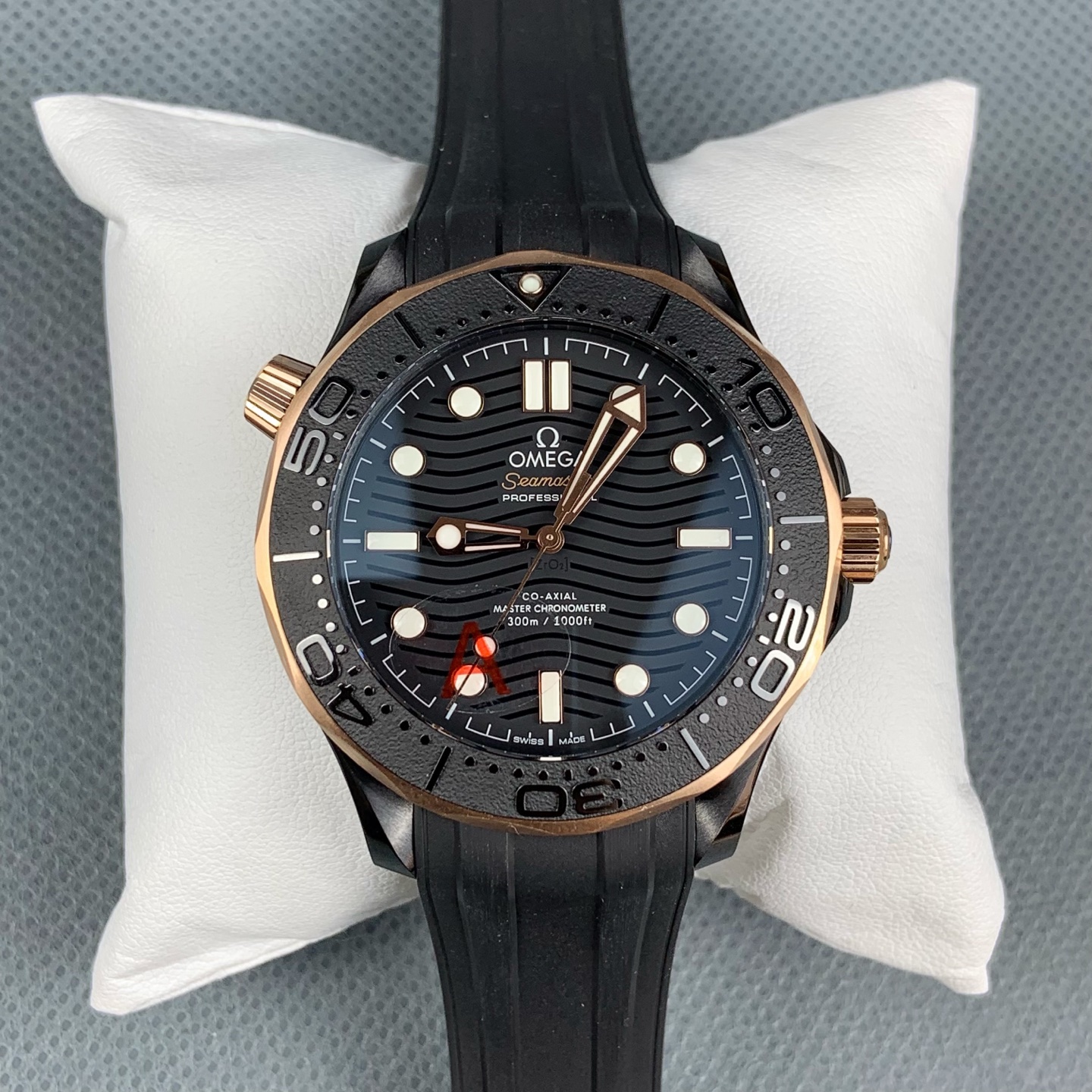 NO:641408,VS rose gold jet black seahorse rose gold black warrior/42mm/8806 machine,19860909VS 间玫金墨黑海马 玫金黑武士/42mm/8806机,,Watch