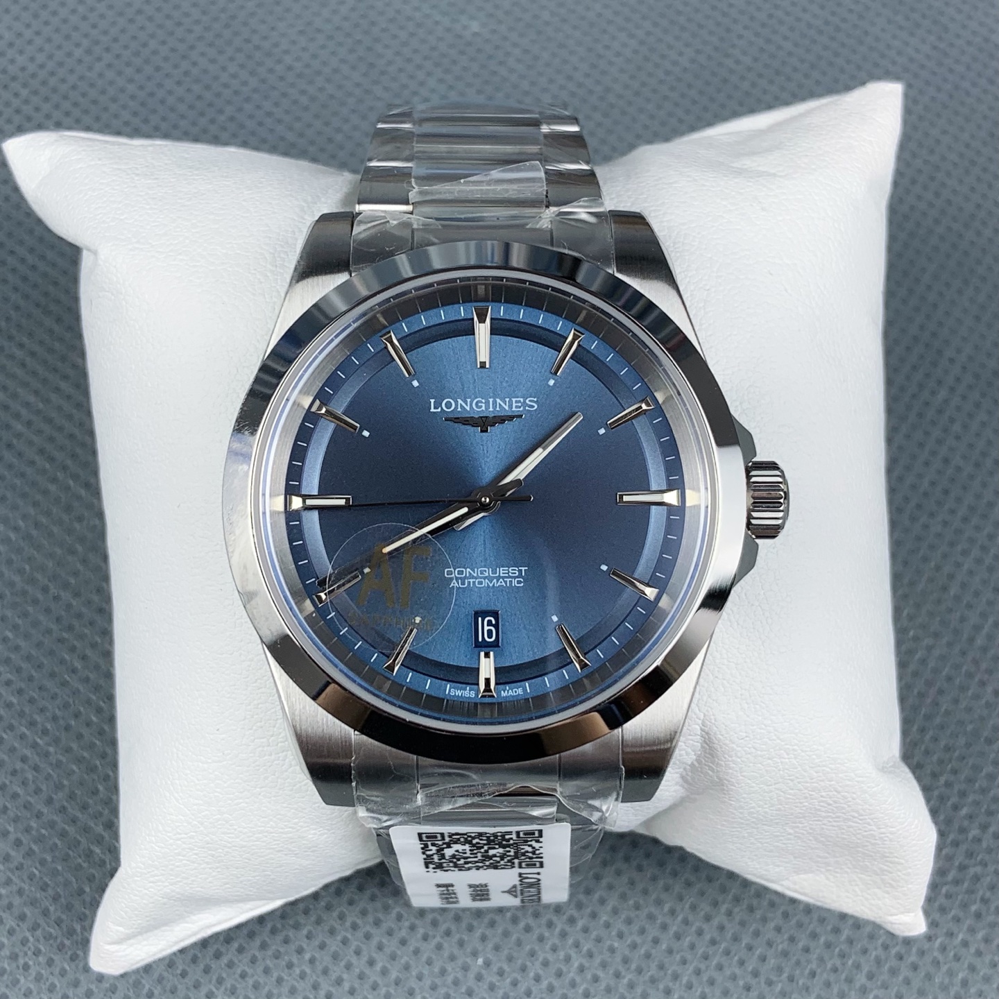 NO:641416,AF Yuedong blue plate,19860909AF 悦动 蓝盘,,Watch