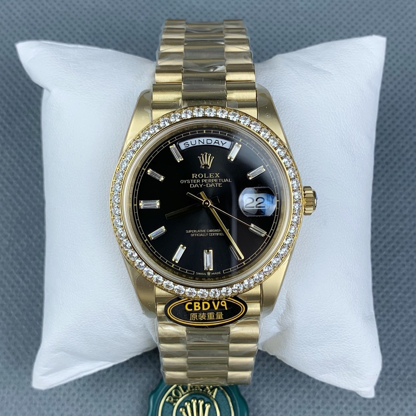 NO:641419,CBD black rock sugar dd diamond ring,19860909CBD 黑冰糖dd钻圈,,Watch