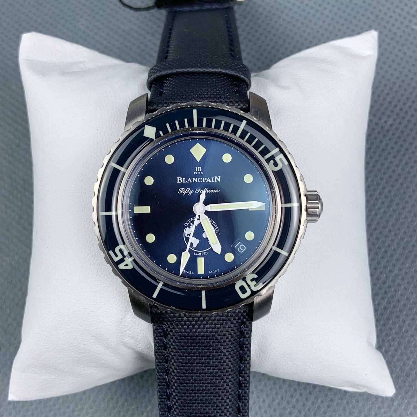 NO:641423,ZF Blancpain Fifty Hearts of the Ocean 40mm, equipped with an integrated movement,19860909ZF宝珀五十心系海洋 40mm,搭载一体机芯,,Watch