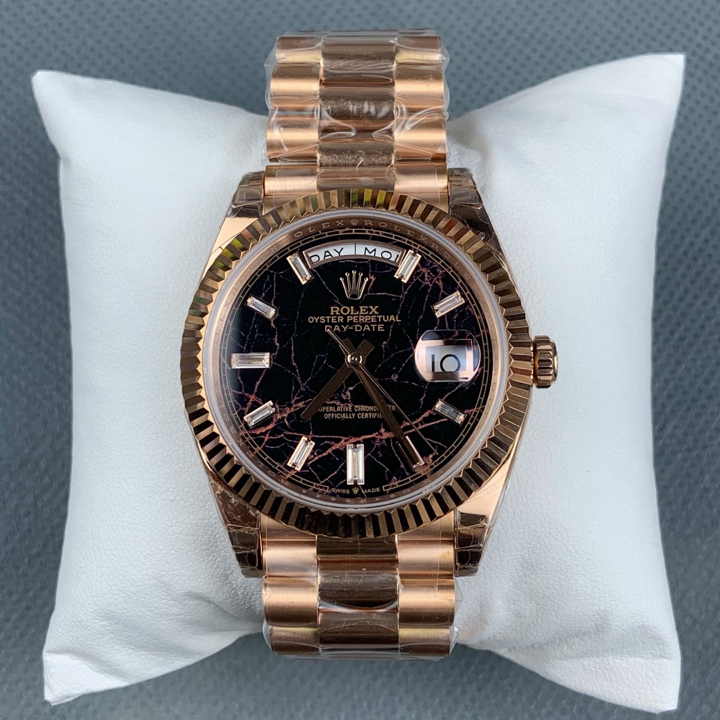 NO:641426,Gs rose gold meteorite face dd,19860909Gs 玫瑰金 陨石面dd,,Watch