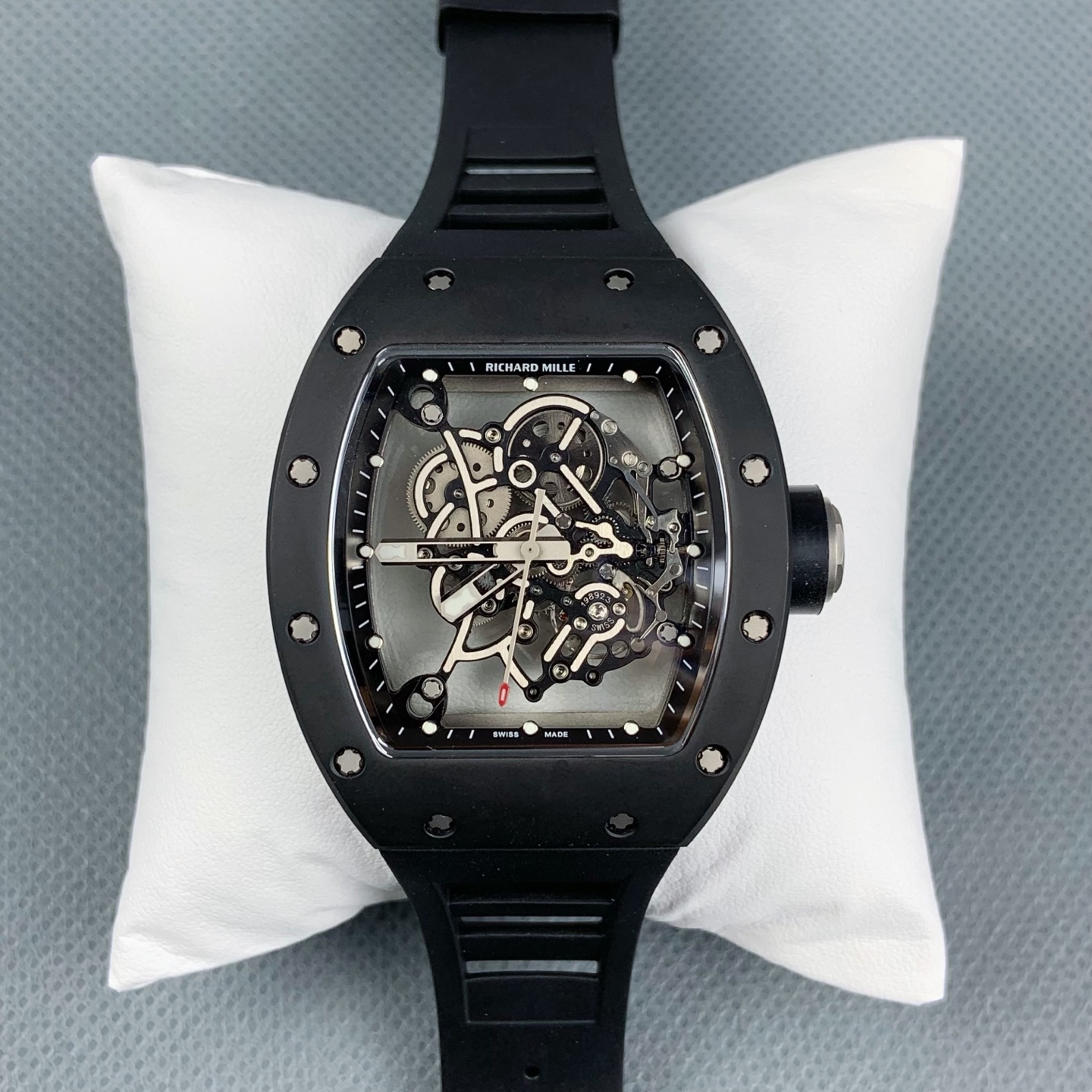 NO:641448,Factory N Richard RM series black ceramic model,19860909N厂 理查德 RM系列 黑陶瓷款,,Watch