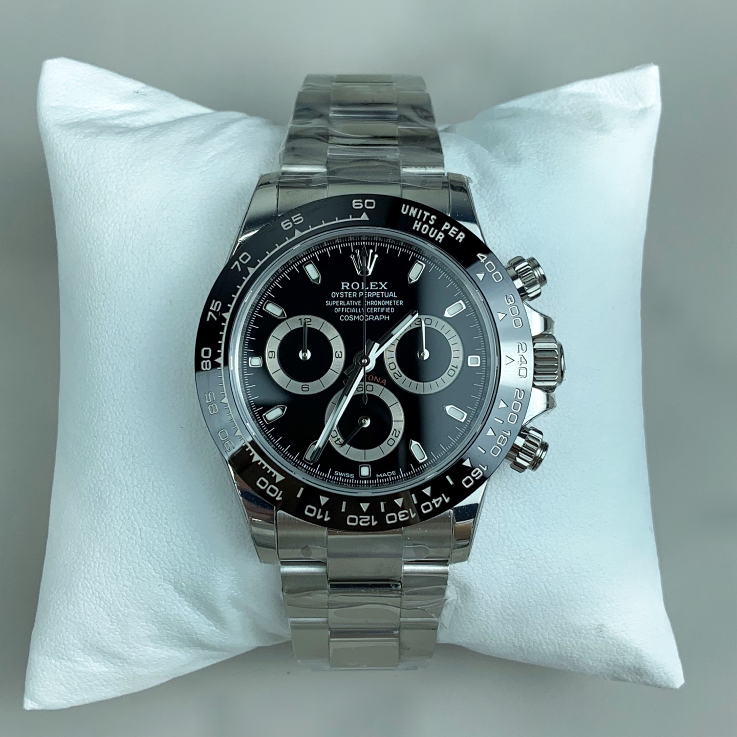 NO:641461,VS Black Toady Black Panda/40mm/Dandong machine,19860909VS 黑陶迪黑熊猫/40mm/丹东机,,Watch