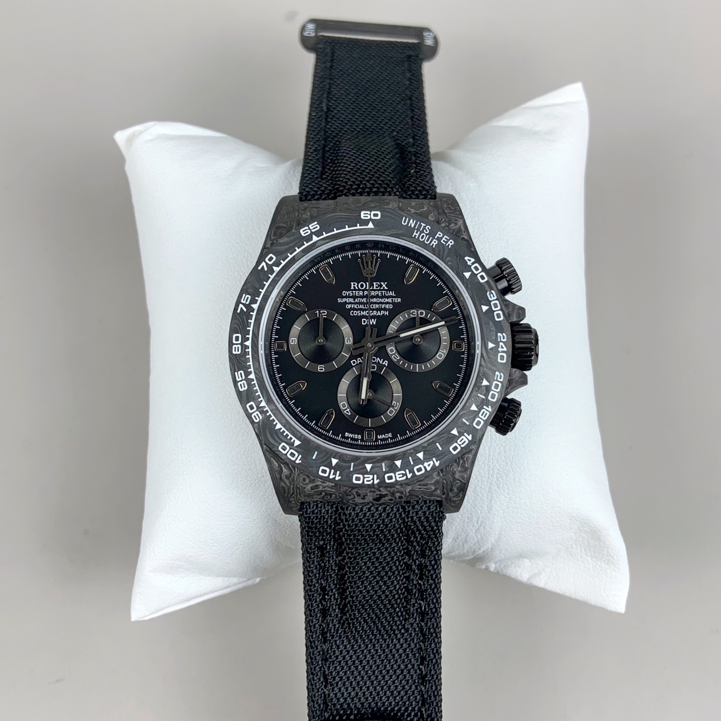 NO:726861,N6 factory, carbon fiber Daytona/Dandong machine/full carbon fiber material,19860909N6厂,碳纤维迪通拿/丹东机/全碳纤维材质,,Watch