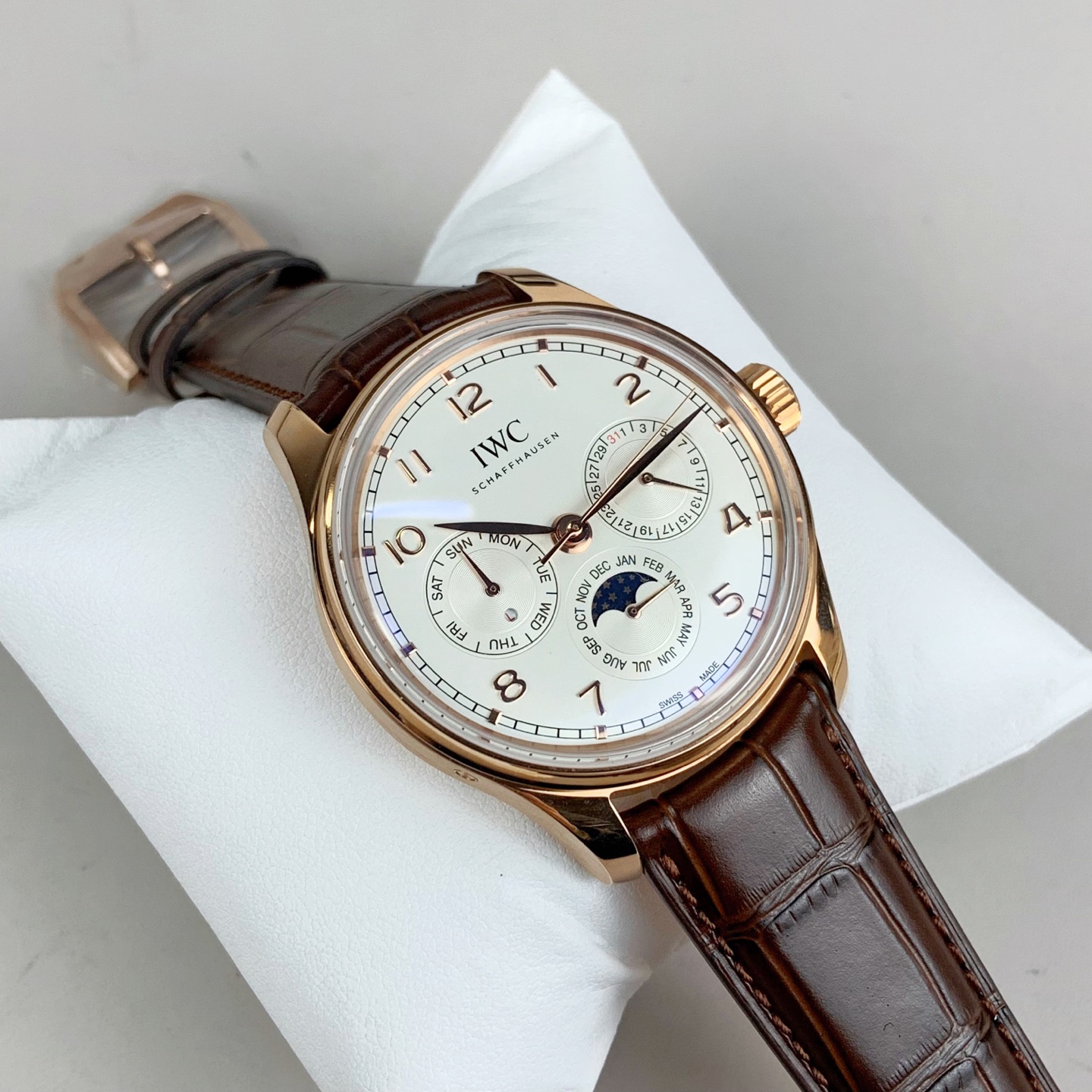 NO:726852,V9 IWC Portuguese series true perpetual calendar,,iwc19860909V9万国葡萄牙系列真万年历,,iwc,Watch