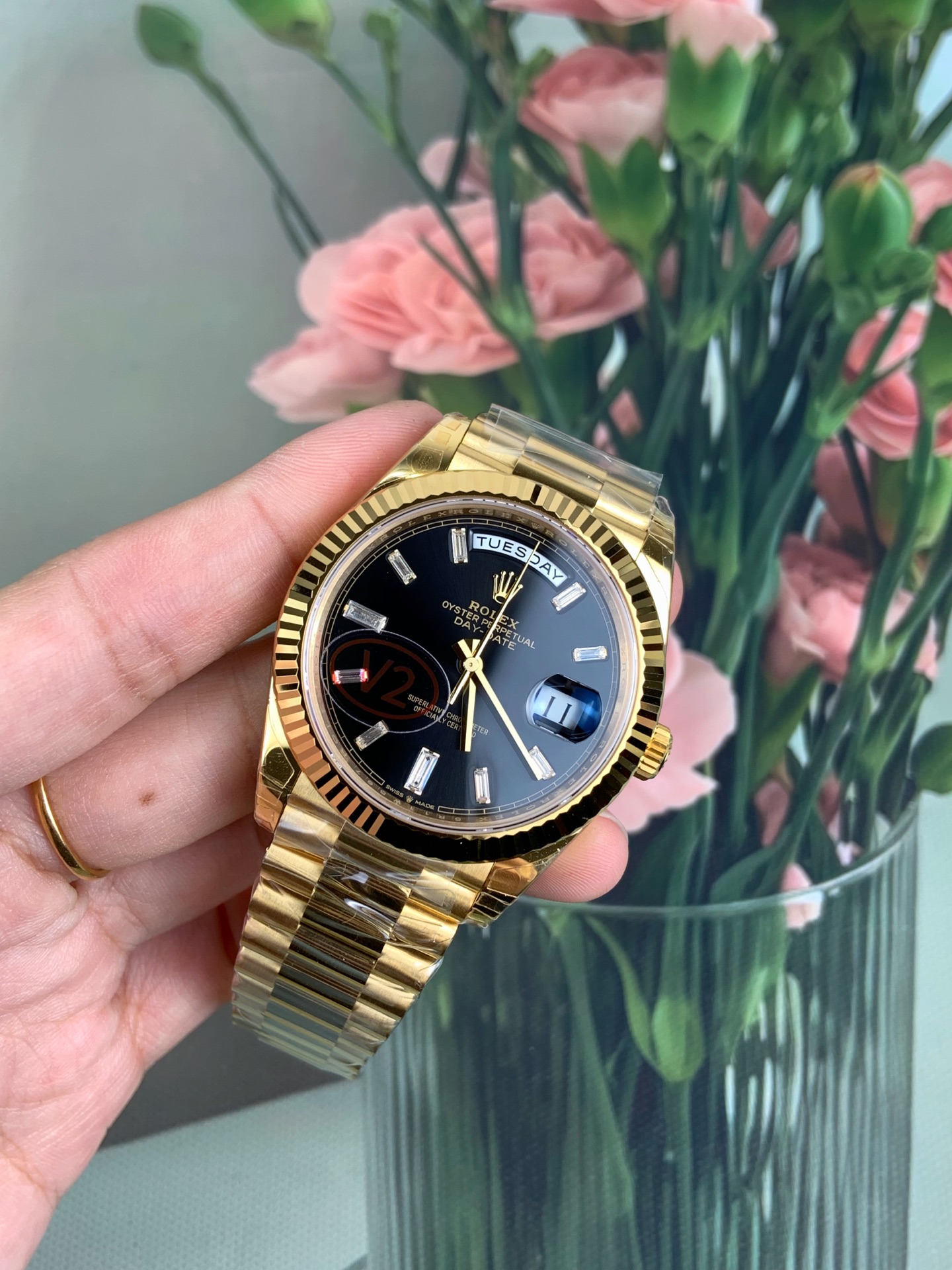 NO:726912,VS black rock candy, v2 weighted version, Dandong machine,19860909VS 黑冰糖,v2配重版,丹东机,,Watch