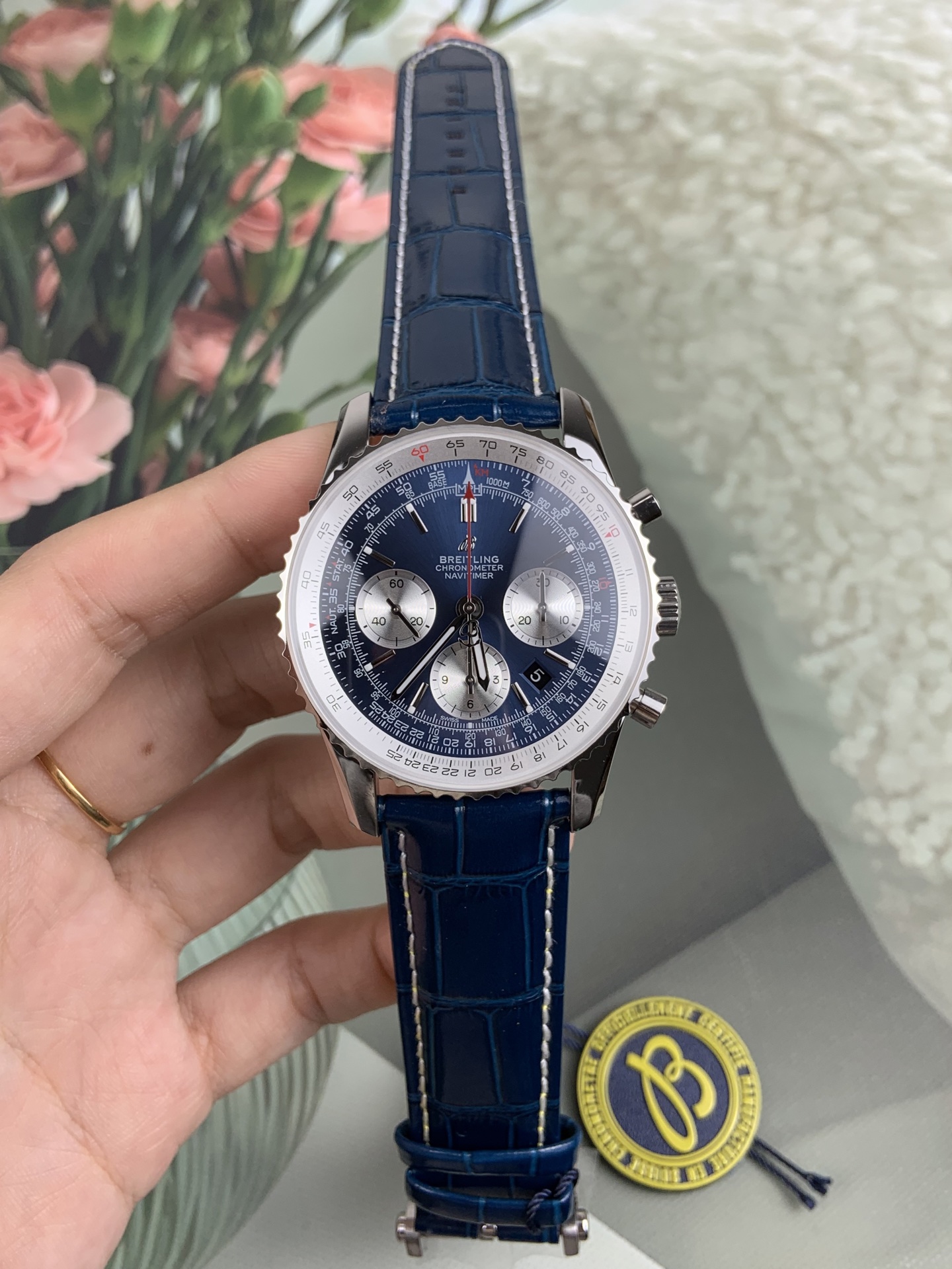 NO:728247,Bls Breitling Navitimer,,breitling19860909Bls 百年灵航空计时,,breitling,Watch