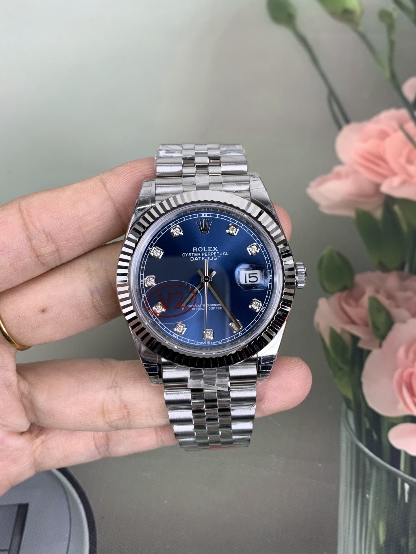 NO:728275,VS, Blue Diamond Log V2,19860909VS,蓝钻日志 V2,,Watch