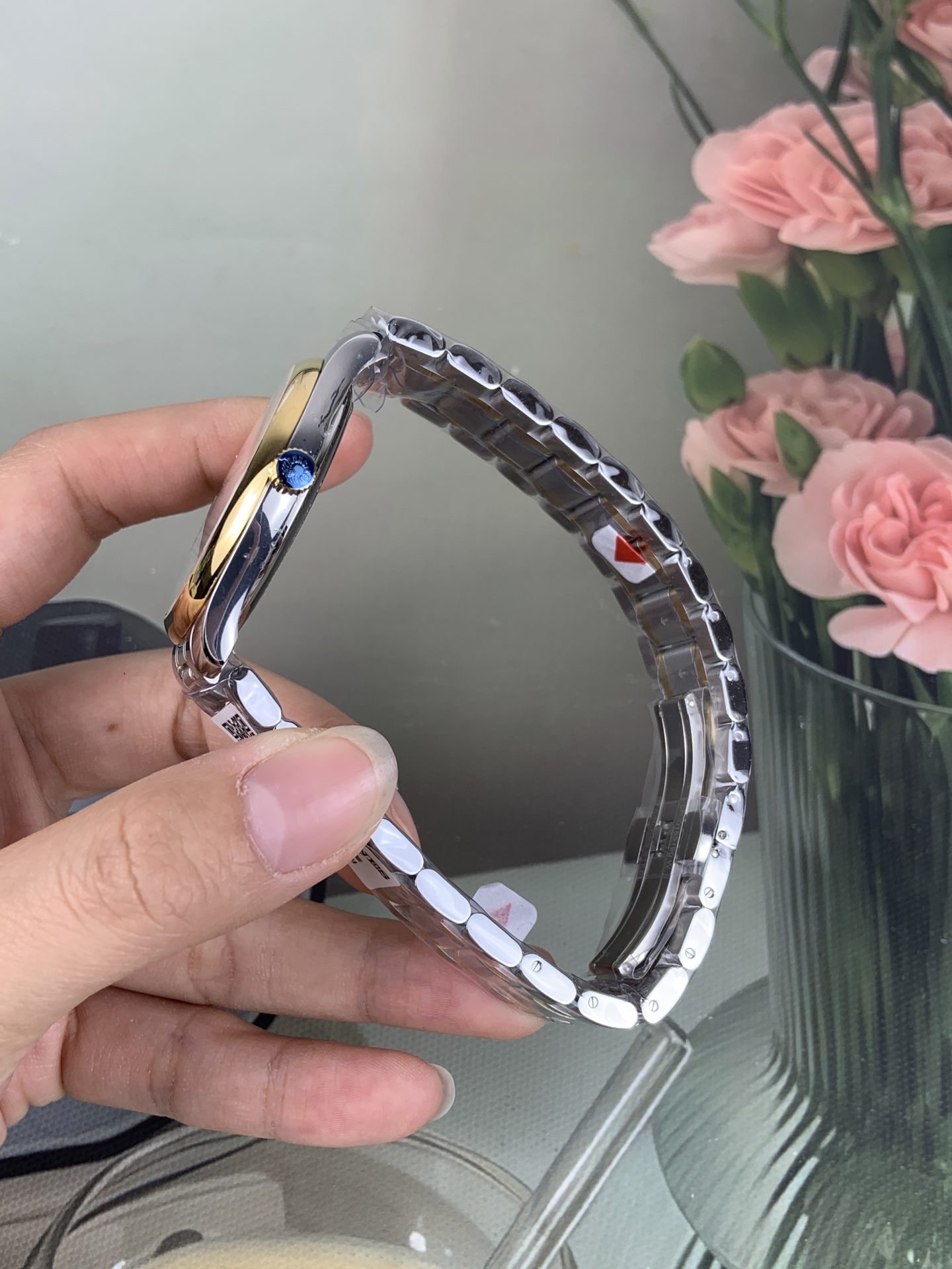 NO:728307,AF Longines famous craftsman gold steel belt with diamond engraving, 2892 machine, longines19860909AF 浪琴名匠 间金钢带钻刻,2892机,,longines,Watch