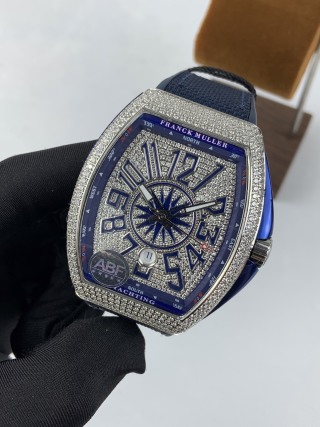 Franck Muller Vanguard Yachting Custom Diamond detail 2