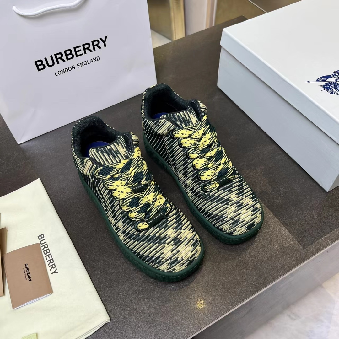 Burberry 2024 Italian-Manufactured Ballistic Nylon Sneakers with Unique Design and Features - 图片 2
