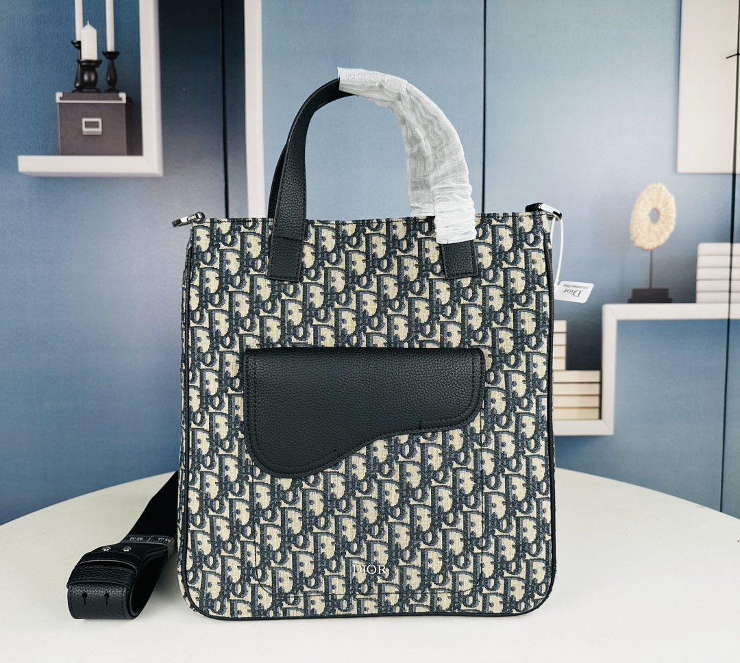 Dior Bags Handbags Beige Black Yellow Printing Oblique