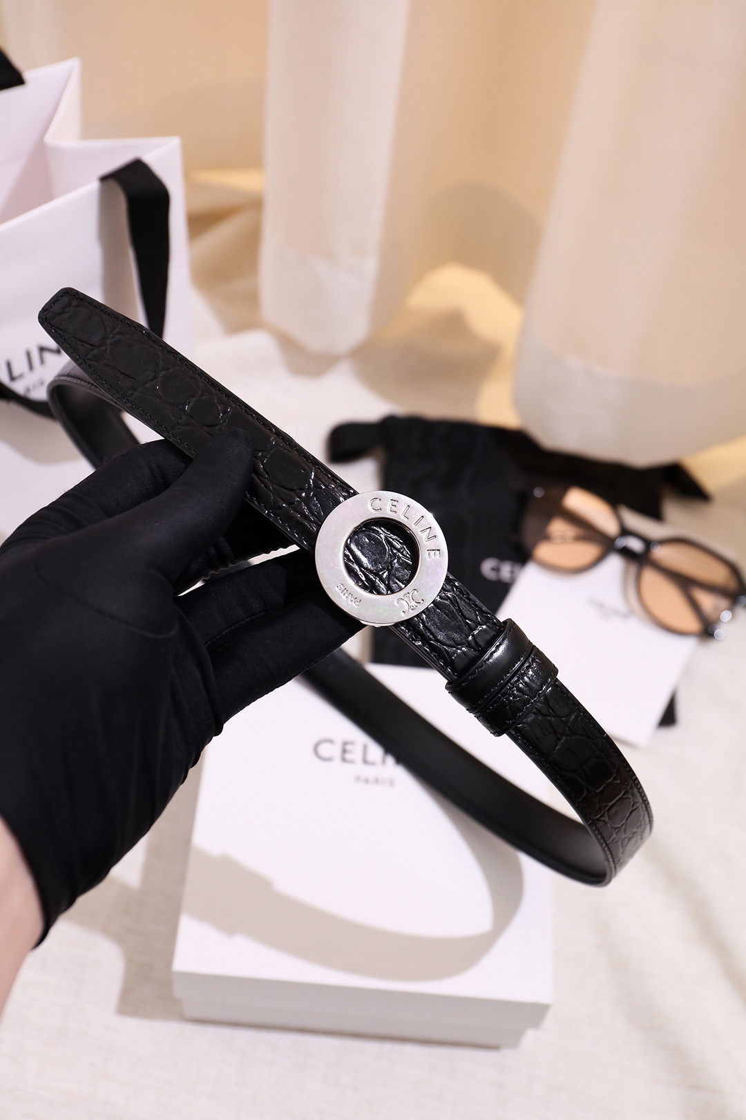 思琳 Celine 高定典藏奢华工坊高定皮带腰带配饰 #BAAFC723 7