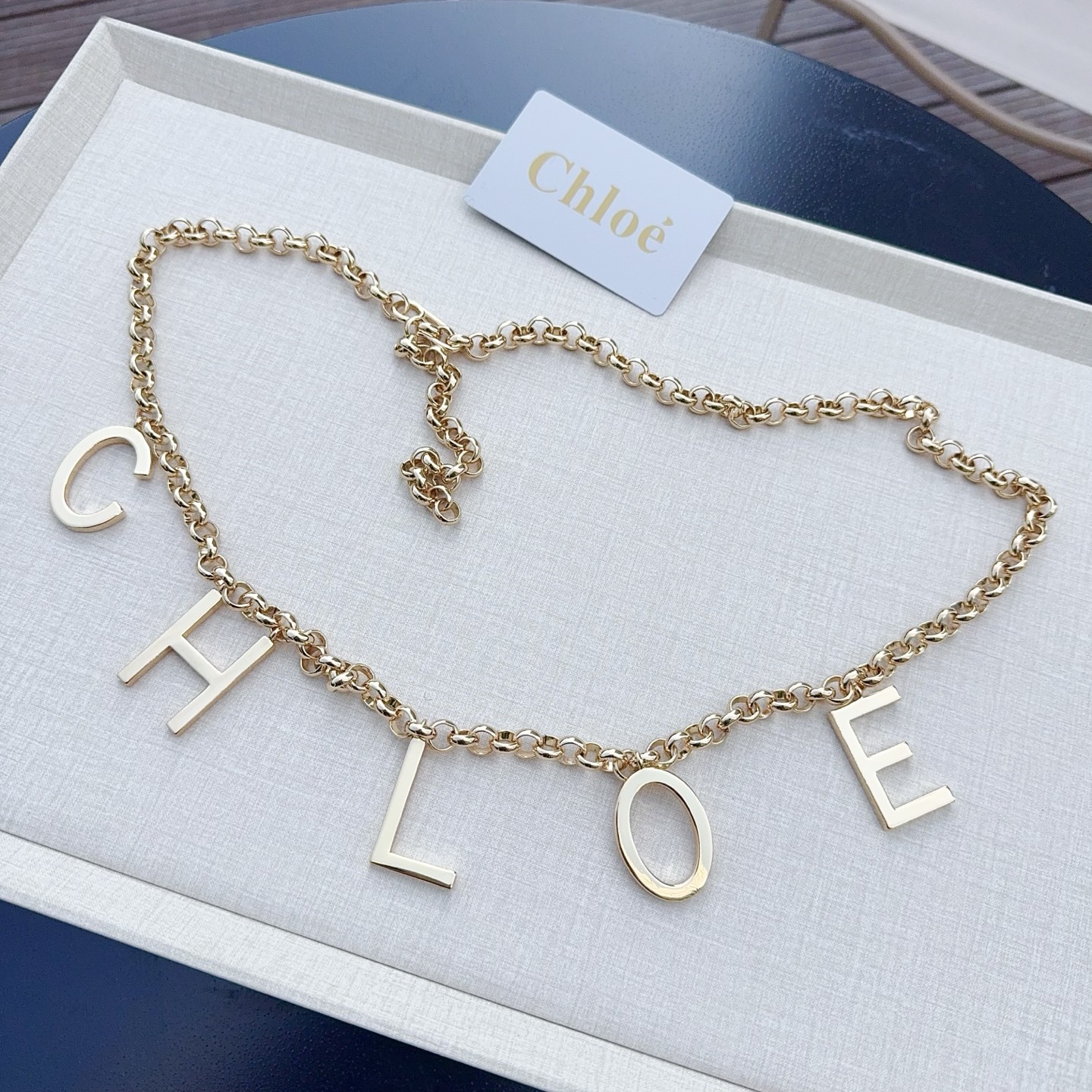 💥💥💥CHLOE 克洛伊  纯铜精品腰链、长度：均码