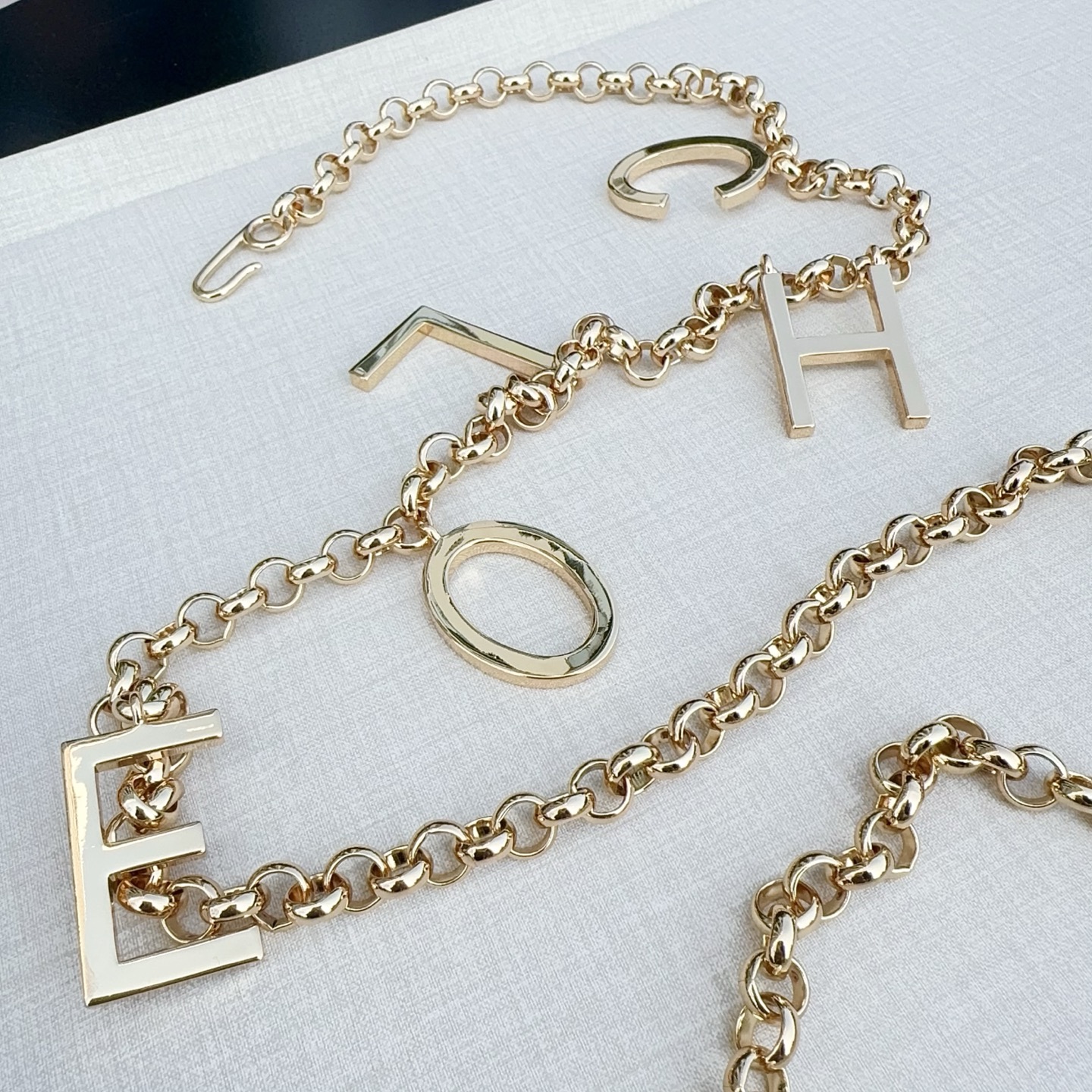 💥💥💥CHLOE 克洛伊  纯铜精品腰链、长度：均码