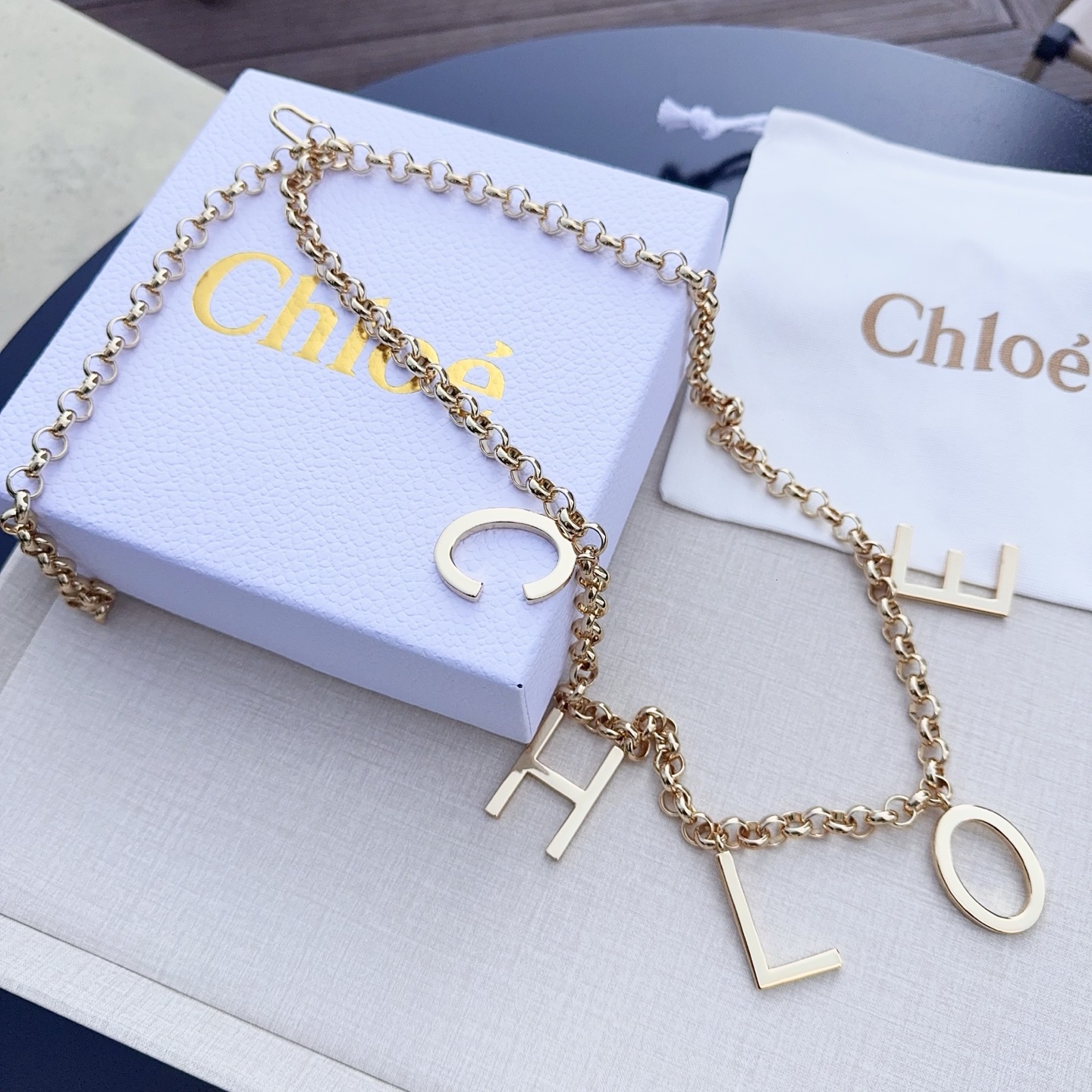 💥💥💥CHLOE 克洛伊  纯铜精品腰链、长度：均码