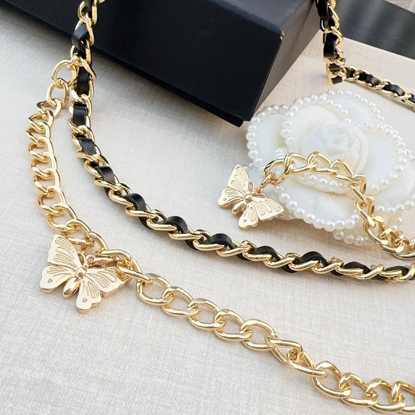 💥💥💥CHANEL 香奈儿 纯铜腰链配小五金，长度：均码