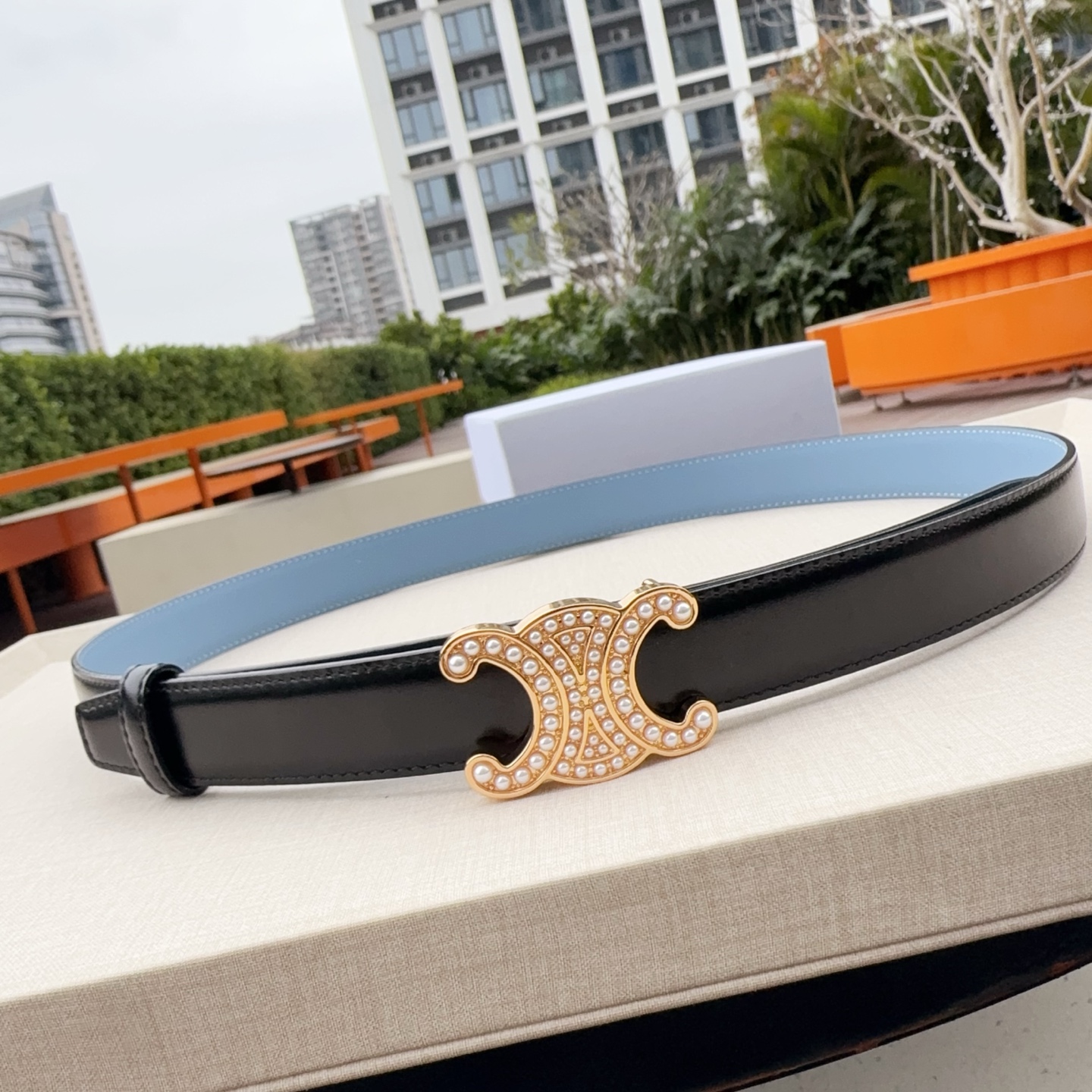 💥💥💥2.5cm赛琳腰带，双面头层牛皮双面可用，长度：75.80.85.90.95.100.欧，纯铜扣配