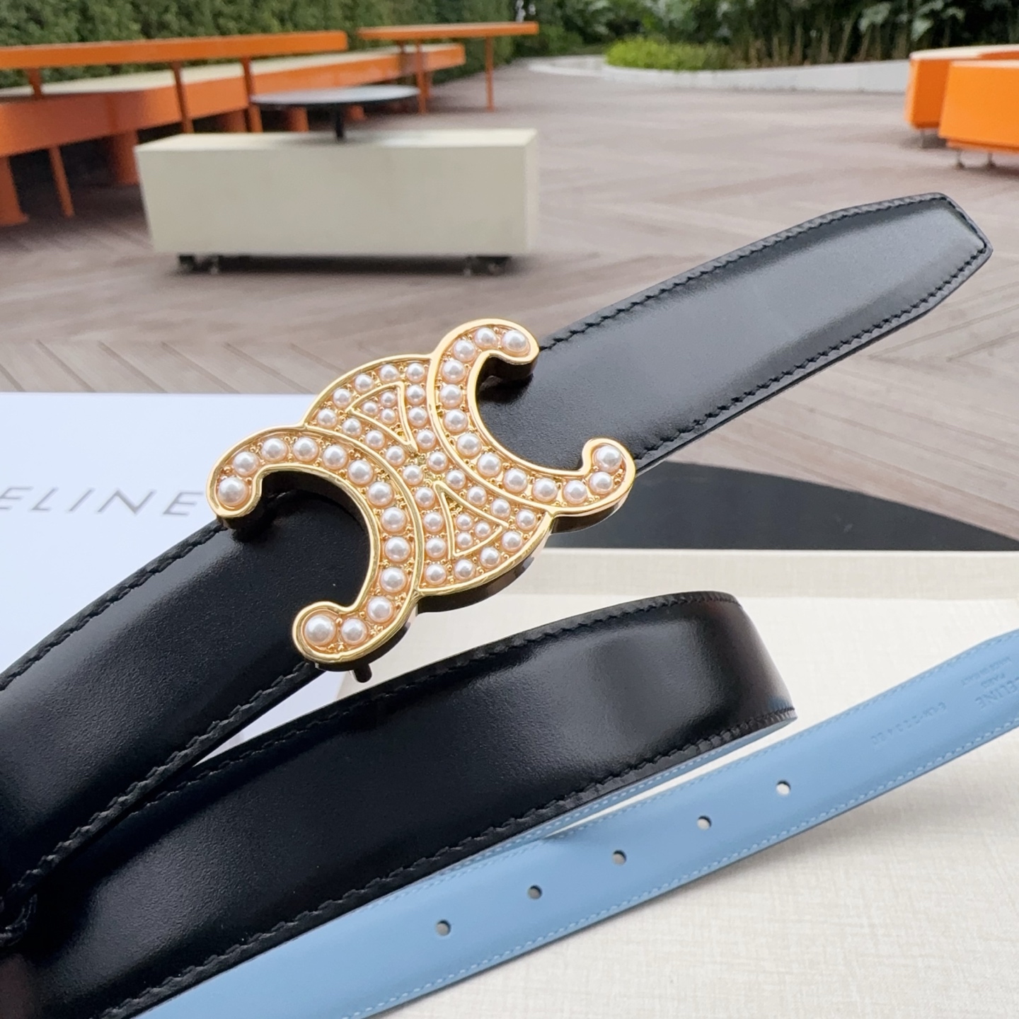 💥💥💥2.5cm赛琳腰带，双面头层牛皮双面可用，长度：75.80.85.90.95.100.欧，纯铜扣配