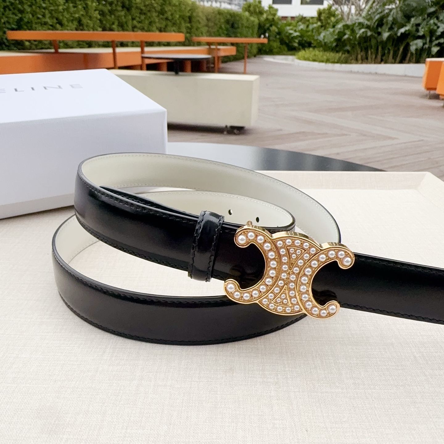 💥💥💥2.5cm赛琳腰带，双面头层牛皮双面可用，长度：75.80.85.90.95.100.欧，纯铜扣配