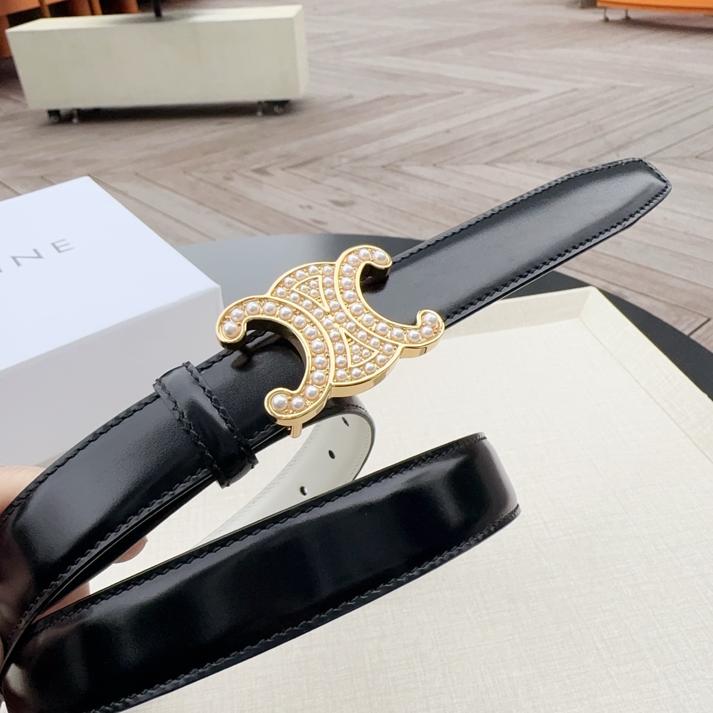 💥💥💥2.5cm赛琳腰带，双面头层牛皮双面可用，长度：75.80.85.90.95.100.欧，纯铜扣配