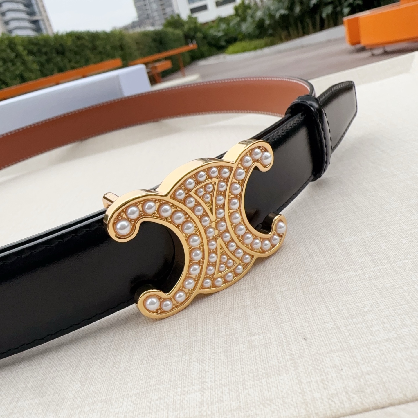 💥💥💥2.5cm赛琳腰带，双面头层牛皮双面可用，长度：75.80.85.90.95.100.欧，纯铜扣配