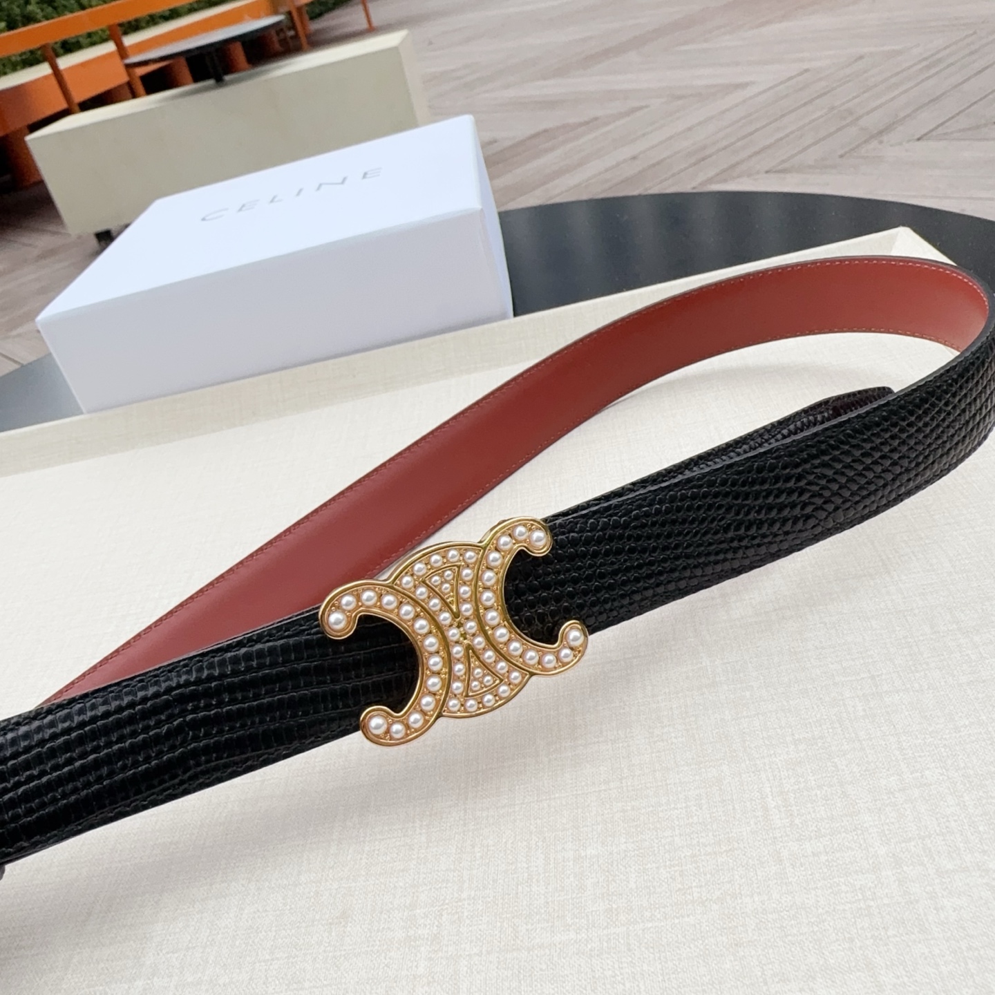 💥💥💥2.5cm赛琳腰带，双面头层牛皮双面可用，长度：75.80.85.90.95.100.欧，纯铜扣配