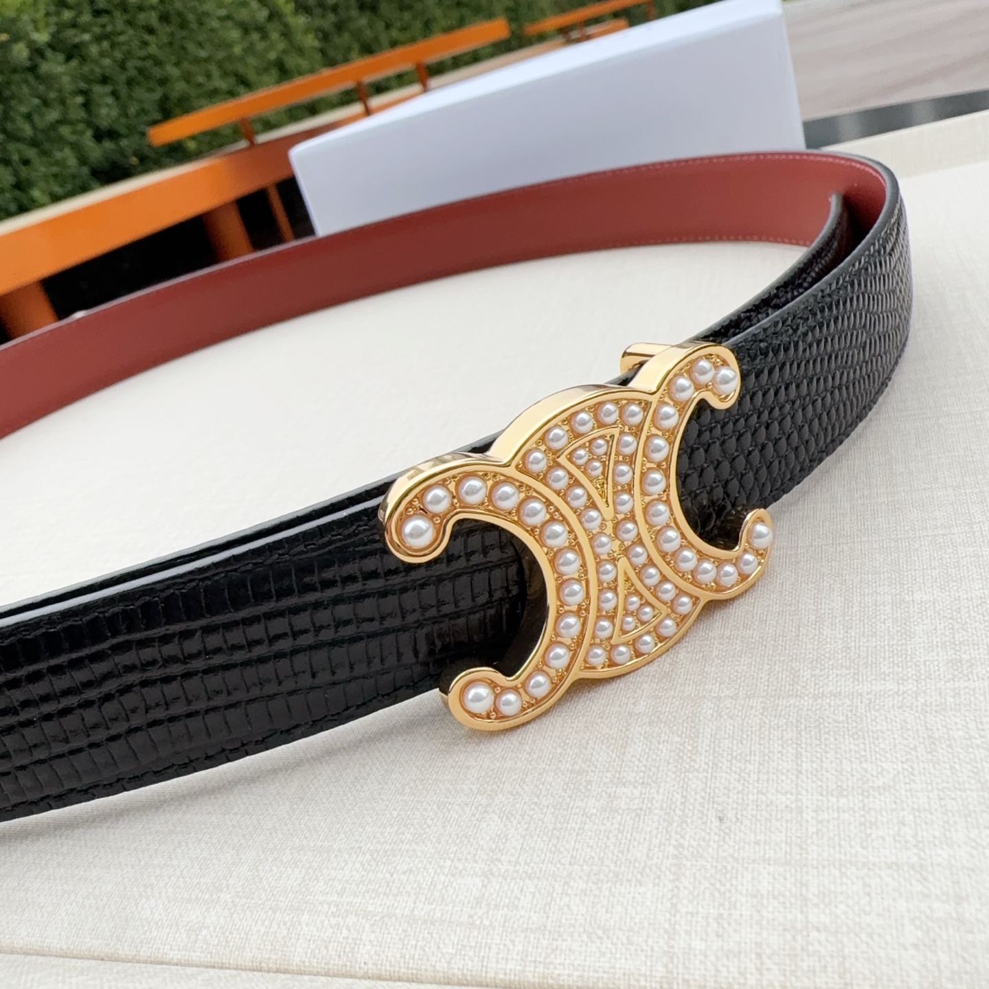 💥💥💥2.5cm赛琳腰带，双面头层牛皮双面可用，长度：75.80.85.90.95.100.欧，纯铜扣配