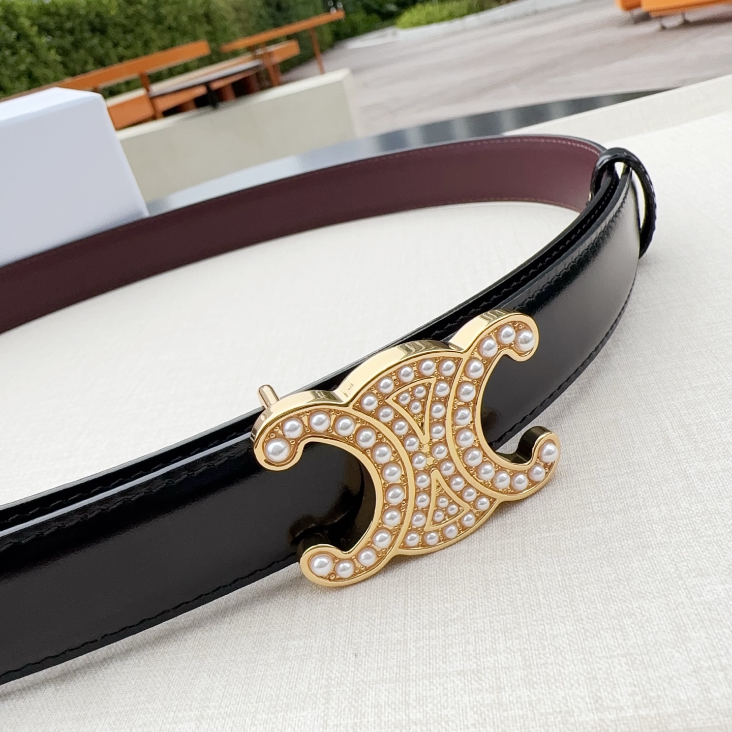 💥💥💥2.5cm赛琳腰带，双面头层牛皮双面可用，长度：75.80.85.90.95.100.欧，纯铜扣配